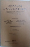 ANNALES D &#039; OCULISTIQUE , par MORAX..BAILLIART , JANVIER 1934