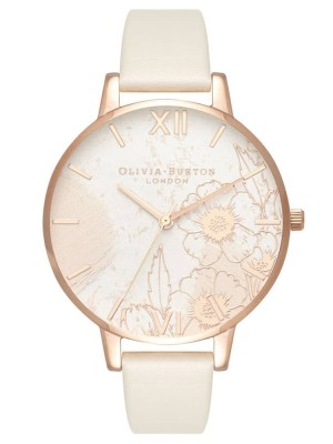 Ceas Dama, Olivia Burton, Abstract Florals OB16VM25 - Marime universala foto