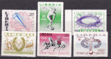 Liberia 1956 sport olimpiada MI 498-503 MNH, Nestampilat