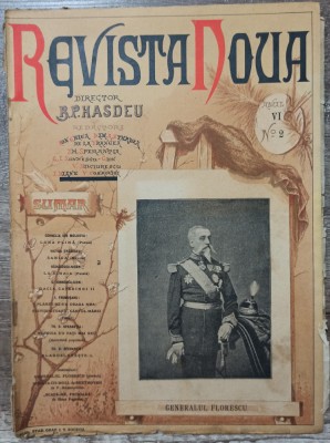 Revista Noua// director B.P. Hasdeu, anul VI, no. 2, iulie 1893 foto