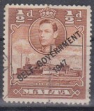 MALTA, 1948, stampilat (G1)