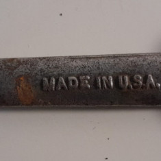 Cheie mecanică fixă dubla vintage Drop Forged, MADE IN USA / scule si unelte