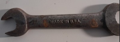 Cheie mecanică fixă dubla vintage Drop Forged, MADE IN USA / scule si unelte foto