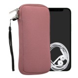 Husa Kwmobile Universala XXL - 7&quot;, Neopren, Roz, 46188.5.167