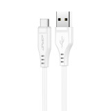 Cablu USB Acefast - USB Tip C 1,2 M, 3 A Alb (C3-04 Alb) C3-04-A-C WHITE