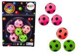 Set 6 mingi de fotbal, multicolor, 3 cm, Lean 20375