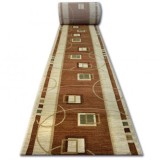 Traversa heat-set Kiwi 3419 maro, 100 cm, Dreptunghi, Polipropilena