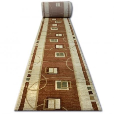 Traversa heat-set Kiwi 3419 maro, 80 cm foto