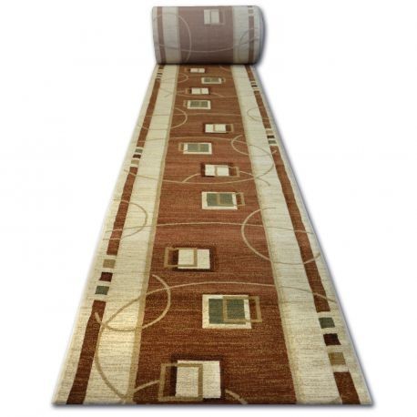 Traversa heat-set Kiwi 3419 maro, 80 cm
