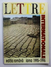 REVISTA &amp;#039;&amp;#039; LETTRE INTERNATIONAL &amp;#039;&amp;#039;, EDITIA ROMANA , IARNA 1995- 1996 foto