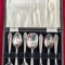 set vechi de 7 lingurite placate cu argint, Anglia