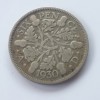 Anglia 6 pence 1930 argint, Europa