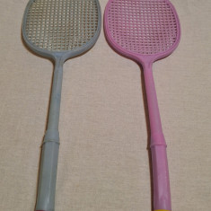 Rachete de Tenis - Badminton - Jucarie veche romaneasca de colectie anii 1980