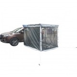 Cort umbrar lateral auto 200x250cm, marchiza, pliabil cu prindere pe plafon si plasa anti insecte