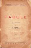 AMS - I. CONSTANTINESCU-DELABAIA - FABULE (CU AUTOGRAF)