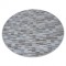 Covor rotund LIBRA gri 109 Dunga , cerc 100 cm