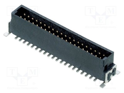 Conector PCB-PCB tată 40 pini vertical SMT HARWIN Archer Kontrol foto
