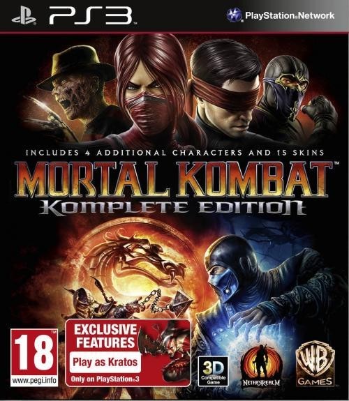 Mortal Kombat Komplete Edition PS3 Mortal Kombat Komplete Edition PS3