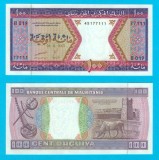 Mauritania (p#4) 100 Ouguiya 2002 UNC &#039;Ardin&#039; serie: 451771xx