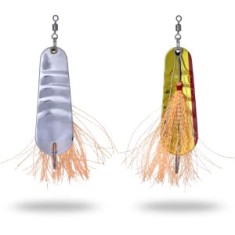 Lingurita Zebco 22g 7,5cm Trophy Z-Weedless Ace silver / gold / red sinking