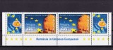 Cumpara ieftin RO 2007 LP 1752 &quot;Romania in UE&quot;,2xserii vinieta stanga/dreapta ,MNH, Organizatii internationale, Nestampilat