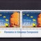RO 2007 LP 1752 &quot;Romania in UE&quot;,2xserii vinieta stanga/dreapta ,MNH