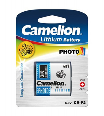 Camelion CR-P2 CRP2 6V 1400mAh baterie cu litiu-Conținutul pachetului 1x Blister foto