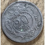 MNDSTR AUT201 - Austro-Ungaria - 20 heller 1911