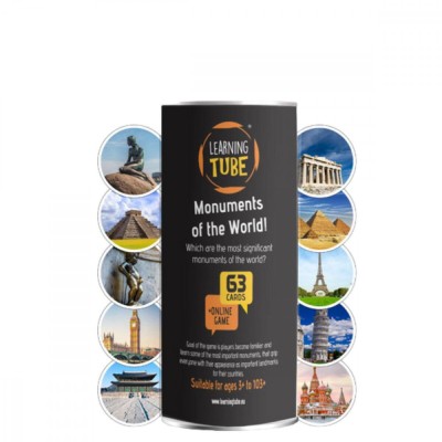 Joc Learning Tube&amp;reg; - Monumentele lumii PlayLearn Toys foto