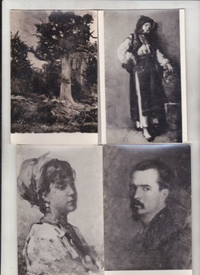 bnk cp Lot 9 cp necirculate - tematica arta foto