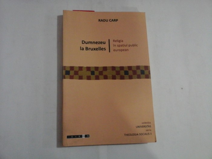 DUMNEZEU LA BRUXELLES - RADU CARP
