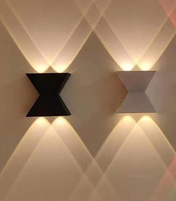 Aplica led pentru exterior , bidirectionala , Crossed beams, 4W Ins-9062 foto