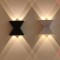 Aplica led pentru exterior , bidirectionala , Crossed beams, 4W Ins-9062