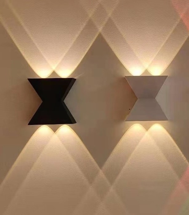 Aplica led pentru exterior , bidirectionala , Crossed beams, 4W Ins-9062