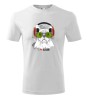 Tricou Personalizat I Love Music cu Bulldog si Casti - Design Cool si Modern