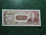 PARAGUY 10 GUARANIES 1952 UNC
