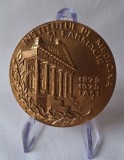 medalia INSTITUTUL DE MEDICINA si FARMACIE 1879-1979 - IASI - medalie veche anul 1979 - Rara