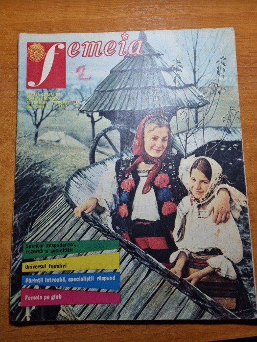 femeia februarie 1979-femeile din maramures,orasul galati,covorul oltenesc,moda