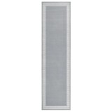 Cumpara ieftin Covor traversă, gri cu motiv, 100x400 cm, BCF