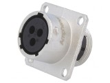 Soclu Circular 3 PIN Mamă Fără Contacte IP67
