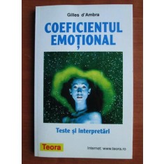 Gilles d&#039;Ambra - Coeficientul emotional. Teste si interpretari
