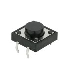 Buton microinterupator 1 circuit 0.05A-12VDC OFF-ON buton 3 mm fara, Oem