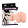 Masturbator 2-in-1 Vagin + Anus ManQ Just Surrender, Chisa Novelties