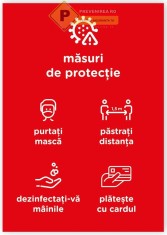 Semn pentru igiena si protectie foto