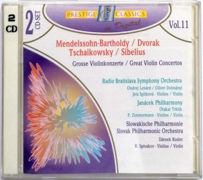 2CD compilație - Prestige Classics in Digital: Volumul 11 (Concerte de vioară) foto