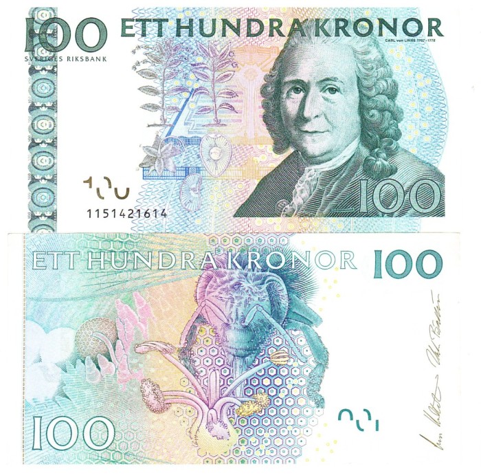Suedia 100 Kronor 2002 P-65a UNC