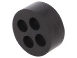 Insert Presetupa M40 9mm IP54 Cauciuc NBR 4 Orificii LAPP