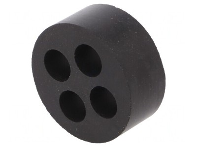 Insert Presetupă 9mm M40 IP54 Cauciuc NBR 4 Orificii foto