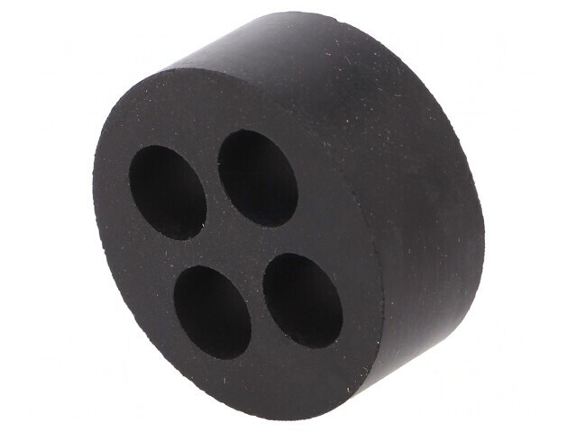 Insert Presetupă 9mm M40 IP54 Cauciuc NBR 4 Orificii