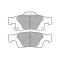 Placute frana spate Jeep Grand Cherokee 4 (Wk, Wk2), 06.2010-, marca SRLine S70-1623